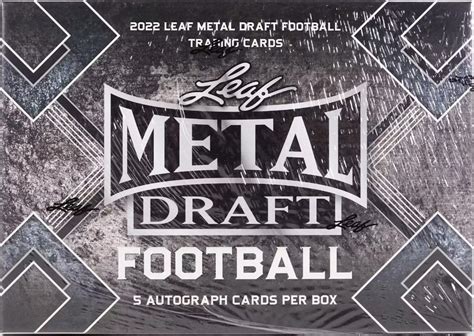 metal draft football box|leaf metal draft football box break.